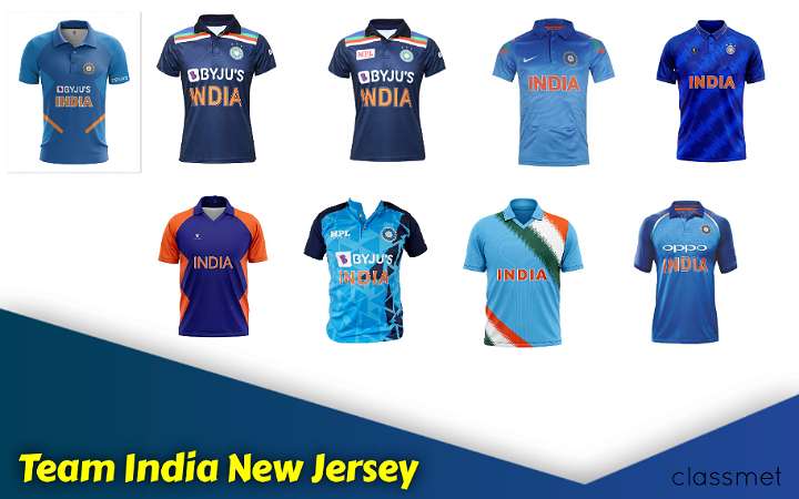 टीम इंडिया न्यू जर्सी | Team india new jersey