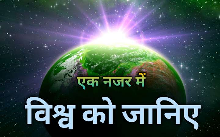 विश्व से संबंधित gk